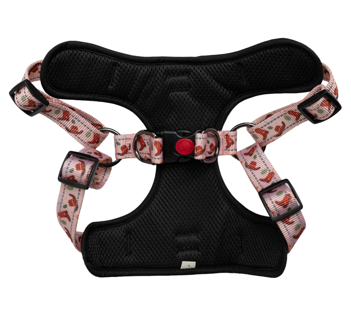 Cowboy Western Padded Dog Harness – Bully Bows