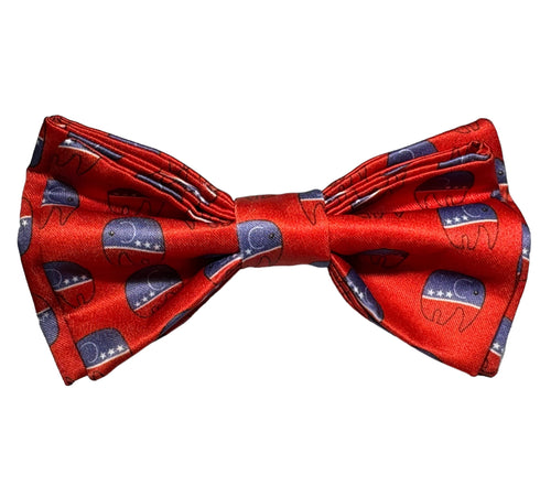 Traditional Republican Dog Bow Tie Collar