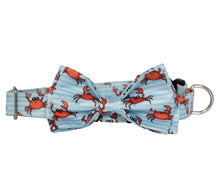 Beachy Crab Bow Tie Collar