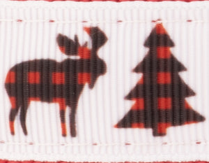 Christmas Buffalo Plaid Dog Collar